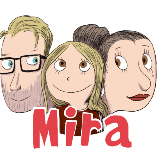 Illustration af Mira fra tegneserien af samme navn