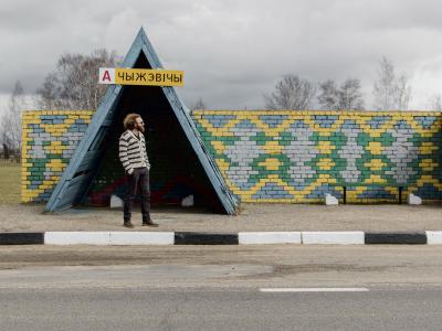 Forfatter Kristoffer Hegnsvad i Belarus