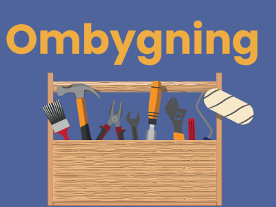 Illustration af værktøjskasse med værktøj