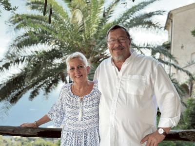 Portræt af Anette og James Price