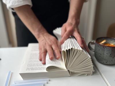 Foto af forberedelser til Lun på Ord