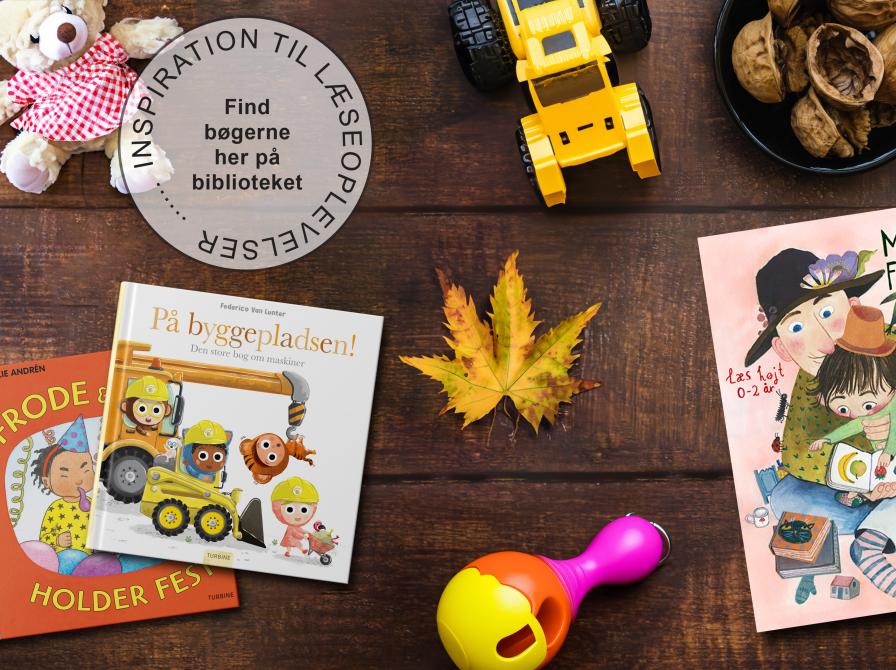 emnefolder for børn - Min første bog 0-2 år