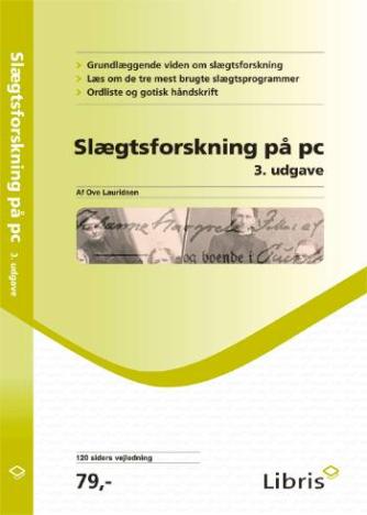 Ove Lauridsen: Slægtsforskning på pc