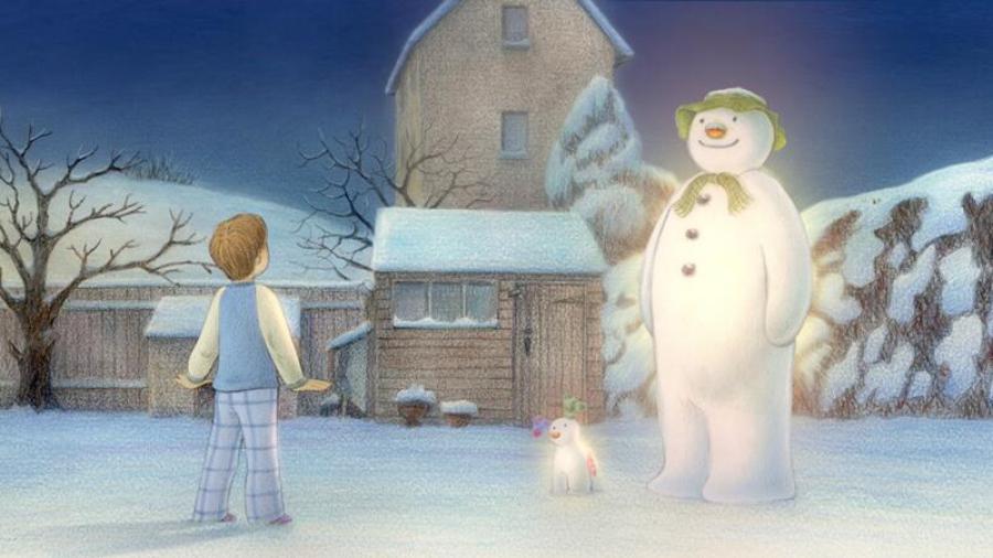 Snemanden og snehunden - film for børn